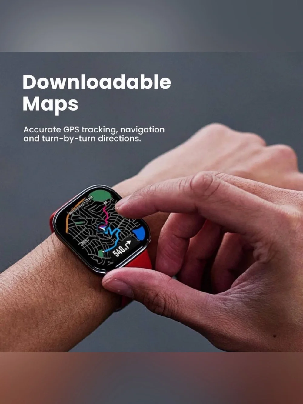 Amazfit Bip 6 Smartwatch AMOLED GPS Bluetooth, Fitness & Sleep Tracker | Black